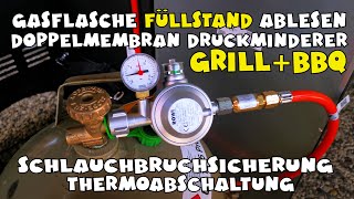 Grill Upgrade: SICHERHEIT - Rowi Doppelmembran Druckminderer