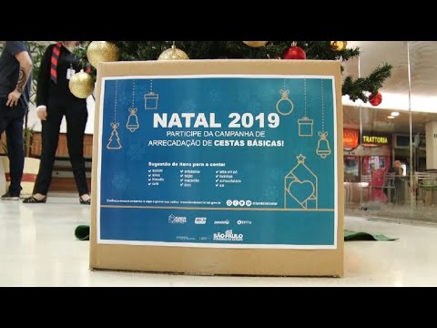 Poupatempo arrecada alimentos para famílias carentes