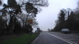 preview picture of video 'Driving Along The A41 From Tern Hill To Newport, Telford and Wrekin, England 19th February 2011'