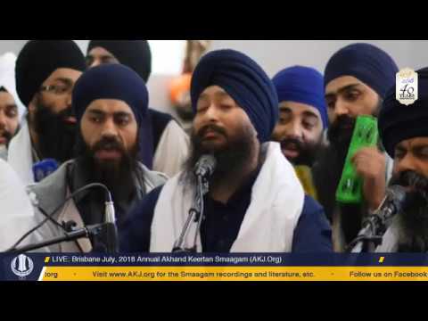 021 Brisbane July 2018 - Friday Morning - Bhai Jagpal Singh Jee Kanpur