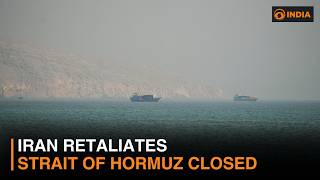 Iran Retaliates; Strait of Hormuz Closed & more | DD India Live | 12 PM IST