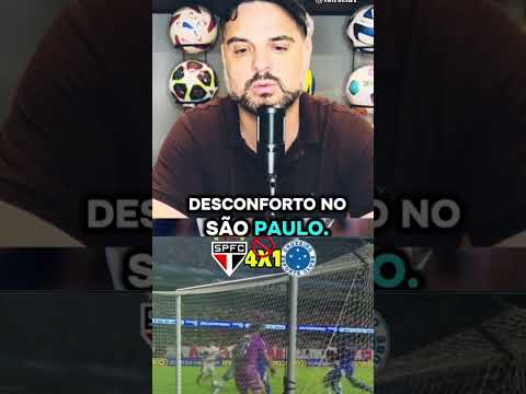 💥CHICO G. MANDA REAL SOBRE GOLEADA DO SÃO PAULO X CRUZEIRO #saopaulo #cruzeiro #futebol #shorts