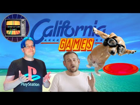The Worst Sports Sim | California Games Commodore 64 C64 Marathon Games Challenge #retro #challenge