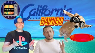 The Worst Sports Sim | California Games Commodore 64 C64 Marathon Games Challenge #retro #challenge