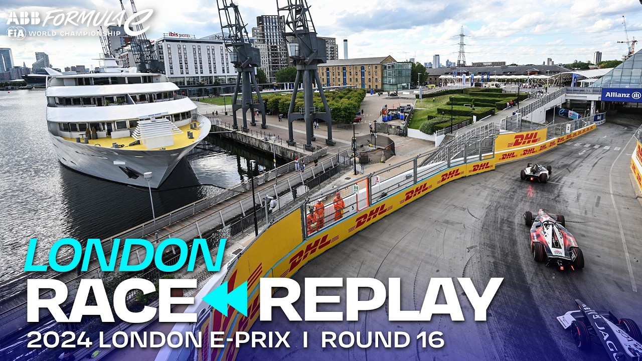 FULL RACE REPLAY ⏪ | The Season 10 Title Decider | 2024 London E-Prix Round 16 | Formula E
