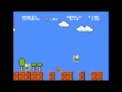 Super Mario Bros (Nes) - World 8-1