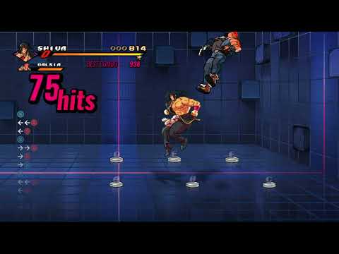 Streets of Rage 4 - Shiva's first kill combo