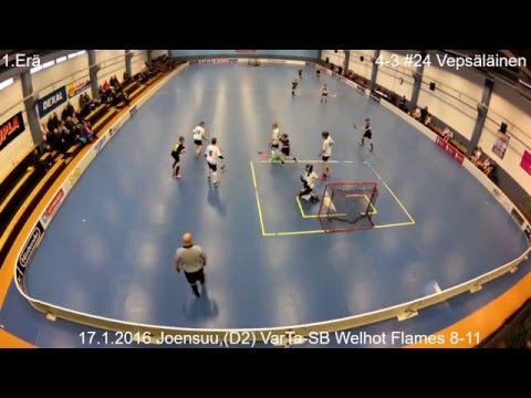 Kooste 17.1.2016 Joensuu,(D2) VarTa-SB Welhot Flames 8-11(5-5,2-2,1-4)