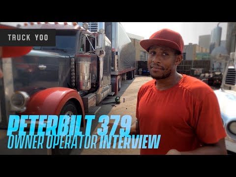 Peterbilt 379 Owner Operator Interview. 9 years in trucking.