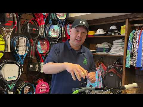 WE SECRETLY STRUNG COACH ANDREWS TENNIS RACKET AT 24LBS / 11KG LIKE MANNARINO...  SEE WHAT HAPPENS