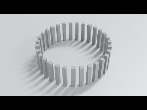 How to Duplicate Objects Around a Circle in Blender 3.1