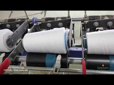 SEPSON Spun TFO twister machine.