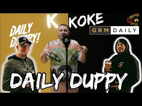 K KOKE MAKING IT UNFAIR!! | Americans React to K Koke Daily Duppy