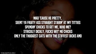 Foxy Brown - Talk To Me (Lyrics - Video)