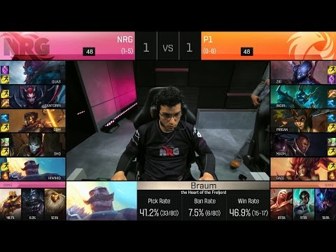 NRG vs P1 Game 3 Highlights - NRG ESPORTS vs PHOENIX1 NA LCS Week 4 Summer 2016
