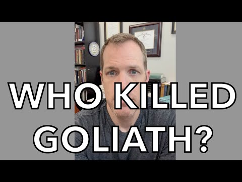 Who Killed Goliath?