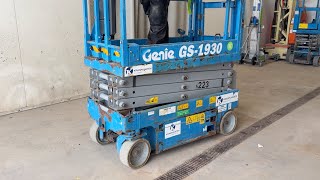 Genie 1930 scissor lift for sale - Image 4 | Machineryline GB Genie 1930 scissor lift | Image 4 - Machineryline
