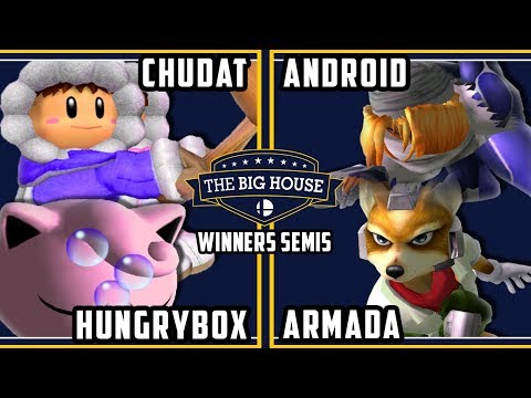 TBH8 SSBM - Liquid' Chudat & Liquid' Hungrybox Vs. [A] Armada & [A] Android - Smash Melee Doubles WS
