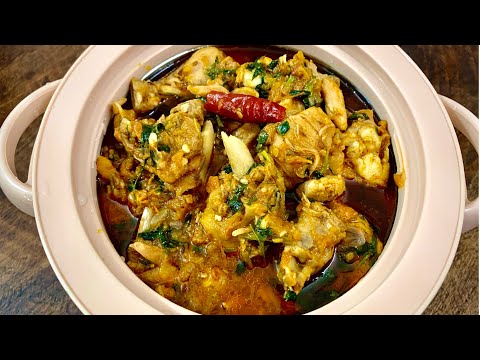 oil free chicken curry recipes/healthy chicken recipe/Easy chicken curry recipe/Curry recipe