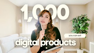 watch me make 1,000 digital products you can sell