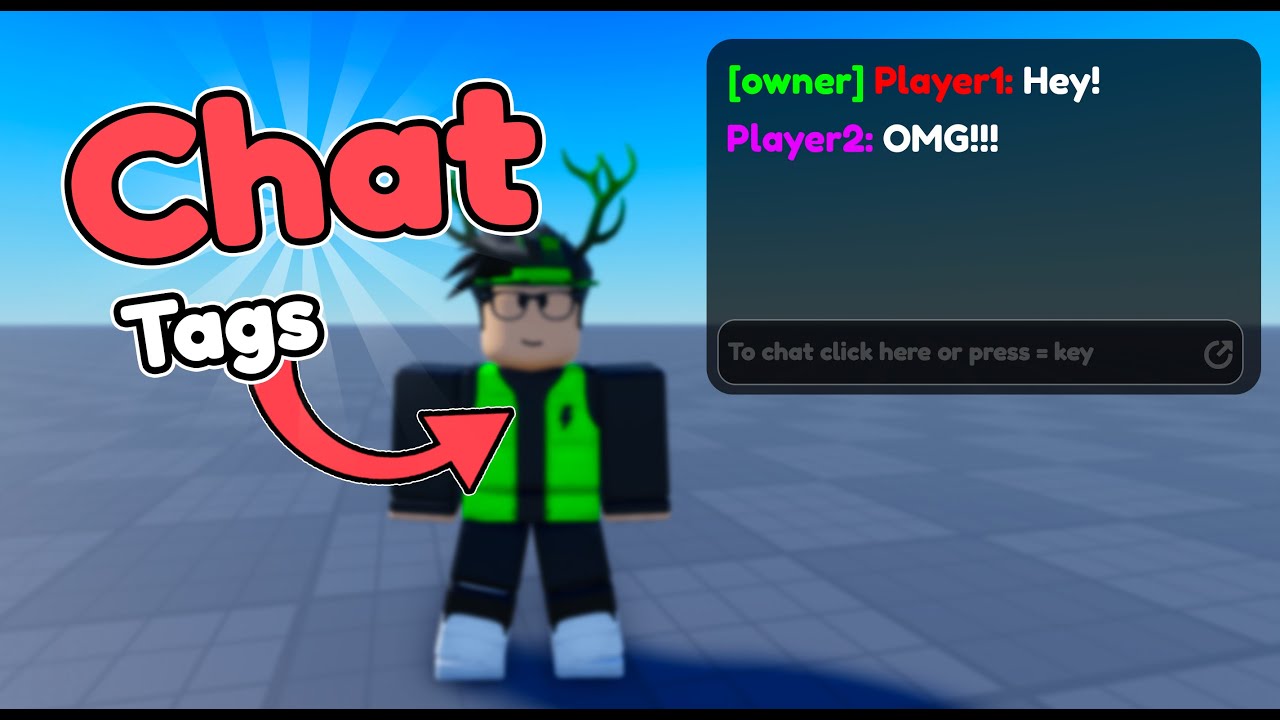 How To Make CHAT TAGS in ROBLOX STUDIO