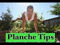 Planche Tips For Beginners
