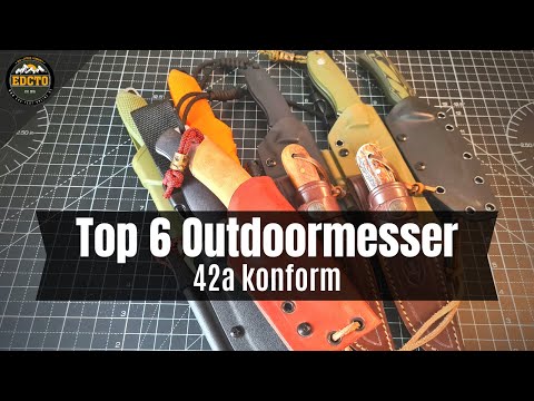 Top 6 Outdoormesser 42a konform | Bushcraft Messer ODENWOLF