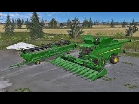 Farming Simulator Süd Thüringen Die Nachtschicht mit den John Deere s690i  / Dreschen teil 5