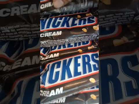 snicker ice cream #asmr #shorts #oddlysatisfying