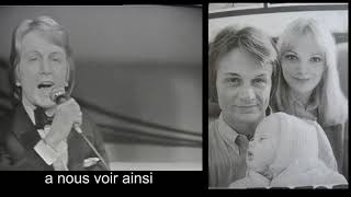 claude françois :JAMAIS UN AMOUR  du 30 cm  FLEUR SAUVAGE