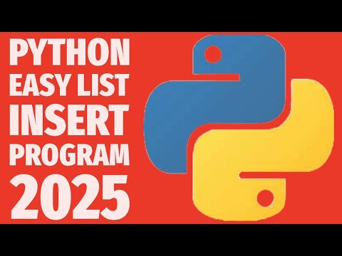 Python List Insert Tutorial Using Input To Add Items Easily Beginner Friendly Guide