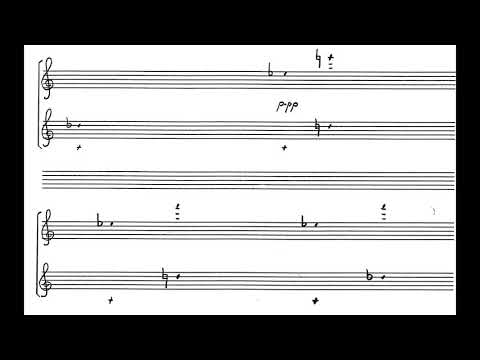 Anastassis Philippakopoulos - Piano 3 for Piano (1994/97) [Score-Video]