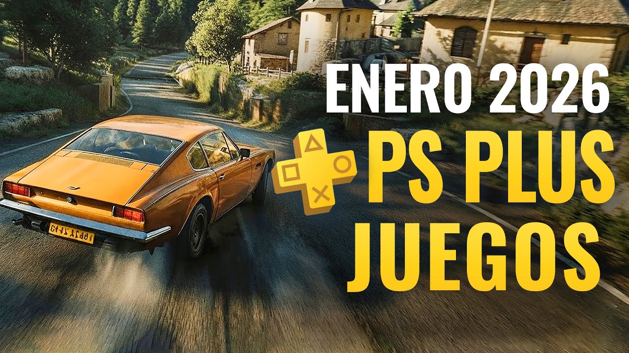PLAYSTATION PLUS ENERO 2026 REGALA MUCHISIMOS JUEGOS Y SORPRESAS