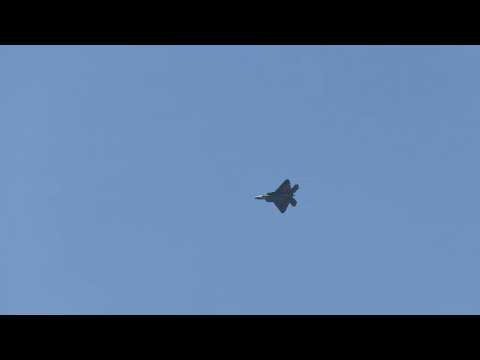 F-22 Raptor / F-16 Viper etc Edwards AFB Air Show