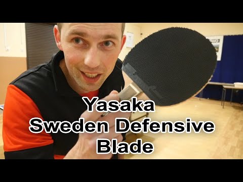 Yasaka Sweden Defensive Blade review