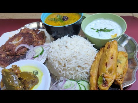KARACHI GUJARATI DAL CHAWAL THALI RECIPE By COOK WITH HAFEEZA (street food Karachi)
