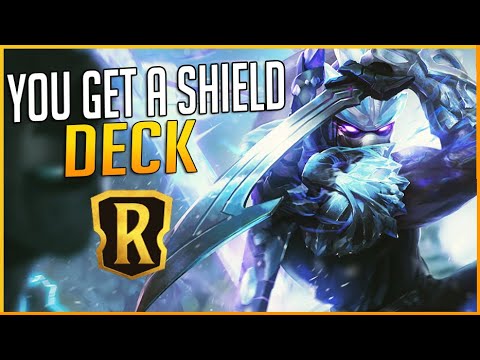 SHEN/LEE SIN DECK! You get a shield, and you get a shield Deck - Legends of Runeterra Matches