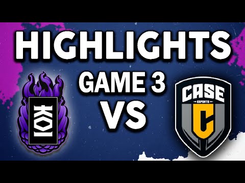 KOI vs Case Esports Game 3 highlights Iberian cup 2022 - LEAGUE OF LEGENDS