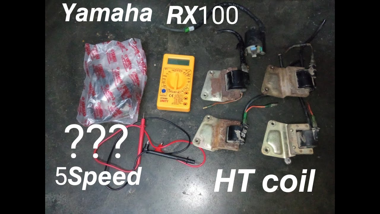 yamaha rx 100 ! rx135 ! rxz how to check ignition coil (HT coil) with multimeter??? #2stroke#rx100