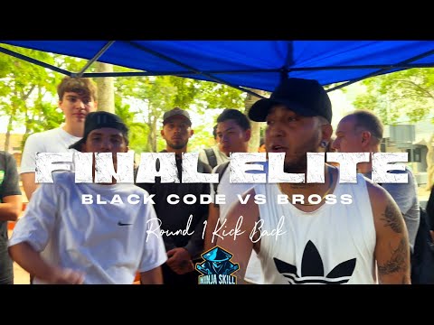 Black Code Vs Bross / Final Elite Round 1 - Ninja Skill Battles (Novatos vs Elite).
