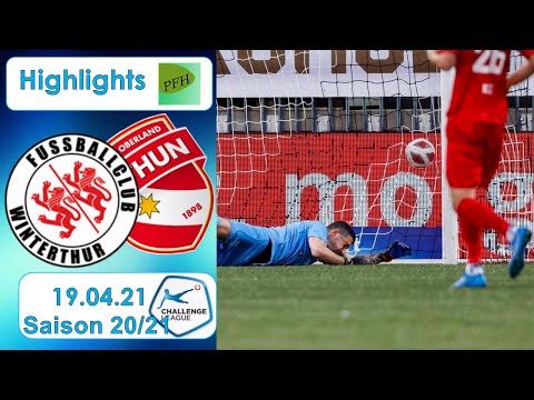 Highlights: FC Winterthur vs FC Thun (19.04.21)