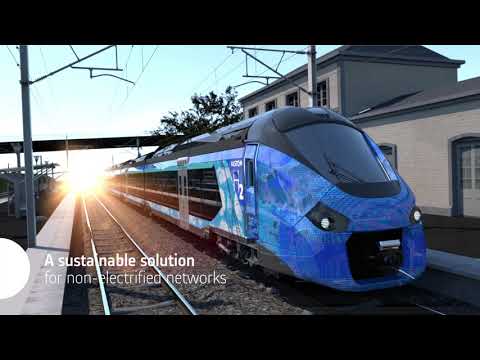 The first hydrogen train in France