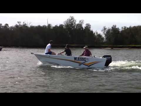 Bowdidge Marine Design EdgeTracker 426 - 1st run