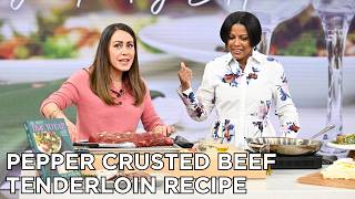 Kat Ashmore’s Pepper Crusted Beef Tenderloin With Citrusy Horseradish Sauce