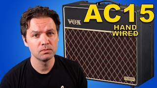 Video thumbnail for Tone Monster - Vox AC15HWR1X Hand-Wired Amp by Landon Bailey
