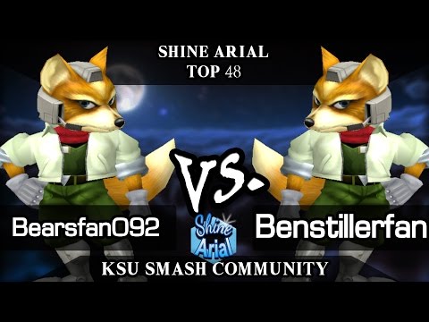 Shine Arial  - BearsFan092 (Fox) vs Benstillerfan (Fox) -  Melee Top 48