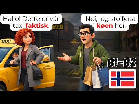 🇳🇴 Master Queue Etiquette in Norwegian | B1-B2 Line Confrontations ✨