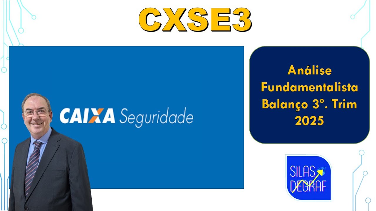 CXSE3 - CAIXA SEGURIDADE S/A. ANÁLISE FUNDAMENTALISTA BÁSICA. PROF. SILAS DEGRAF.3o. TRI 2025