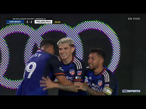 😱🤩 MIDFIELD GOAL | FC Cincinnati 3-2 Philadelphia Union | MLS 2024