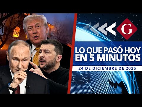 🔵 Noticias 28 diciembre: ZELENSKI SE REÚNE CON TRUMP PARA CERRAR HISTÓRICO PLAN DE PAZ | Noticiero
